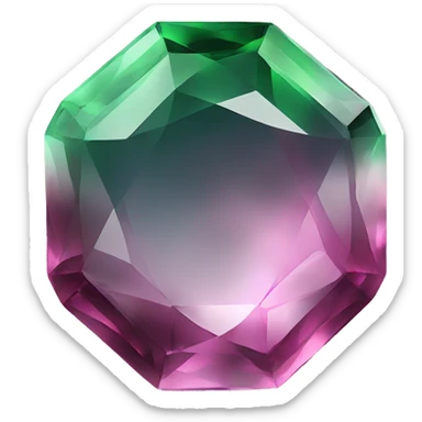 Tourmaline gemstone  sticker