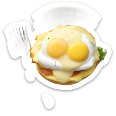 Eggs Benedict sticker