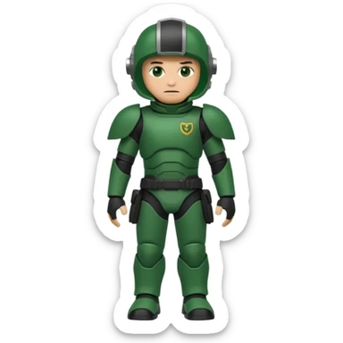 Lloyd garmadon's resistance suit from ninjago season 8 sons of garmadon sticker