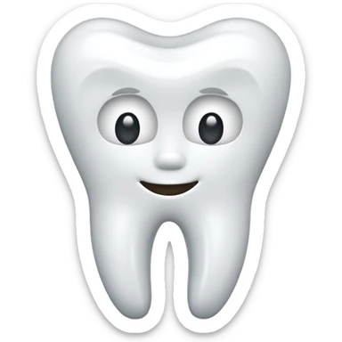 rooted tooth sticker