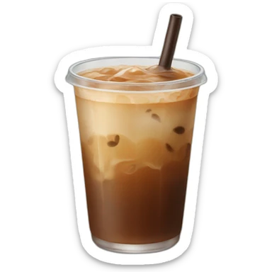 Iced Coffee sticker