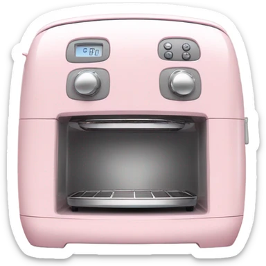 light pink appliance sticker