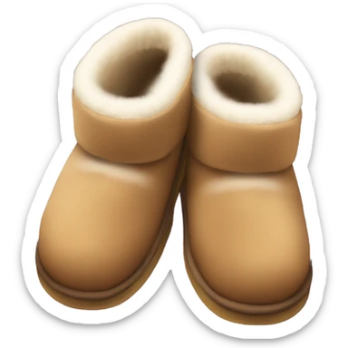 ugg slippers sticker