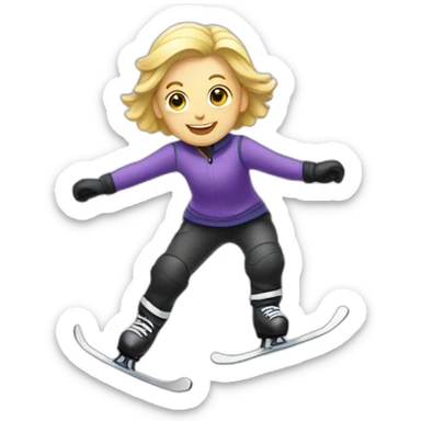 patinoire sticker