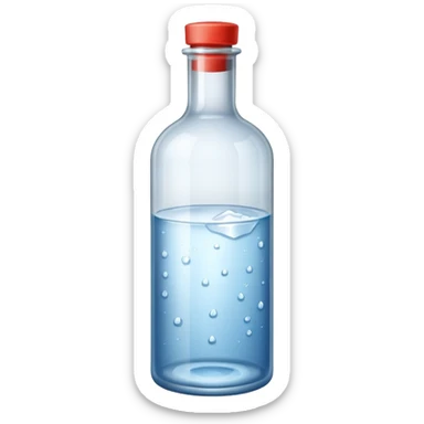 bouteille de vodka sticker