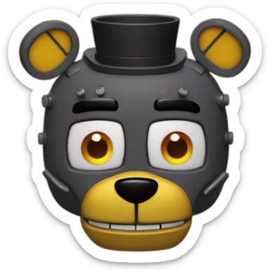 fnaf 999 animatronic sticker