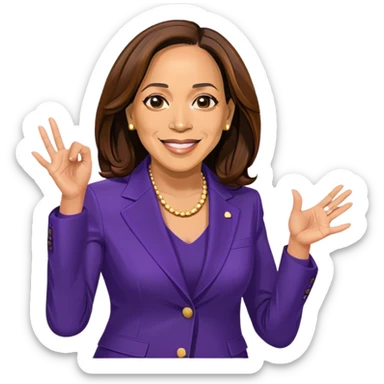 kamala harris sticker