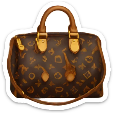 Lv bag sticker