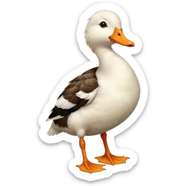 Dutch Hookbill Duck sticker