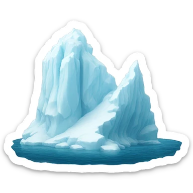skinny iceberg sticker
