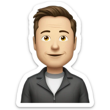 elon musk doing drugs, for educational purposes only, inclusiveness and positive, LGTBQ+ sticker