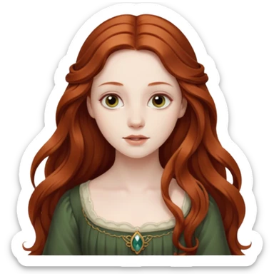 Ophelia shakespeare sticker