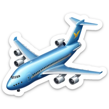 jumbo jet sticker