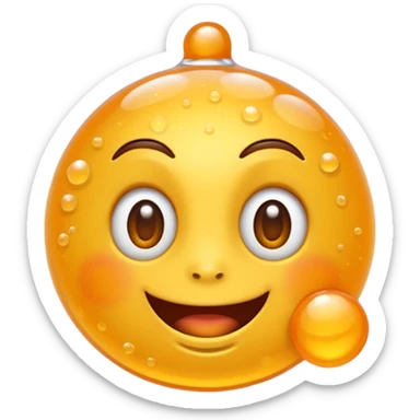 the word 'Silah' in a bubbly emoji style, yellow and orange tones, cheerful expression sticker