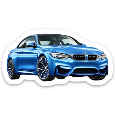 Bmw m4 sticker