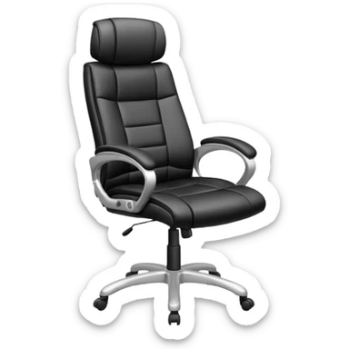 modern office chair sticker