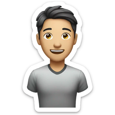 asian vocal trainer sticker