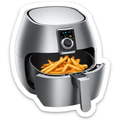 Air fryer sticker