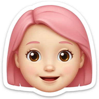 Toddler kids face sticker