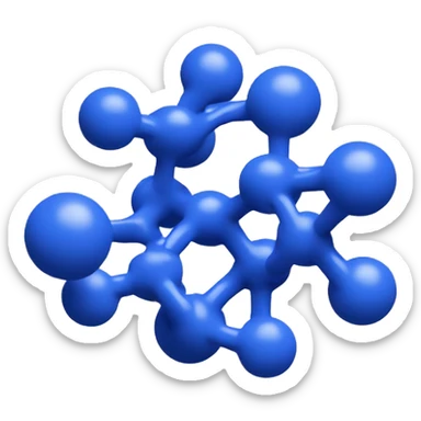 protein with cobalt color sticker