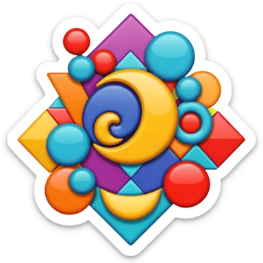 LA grande combination sticker