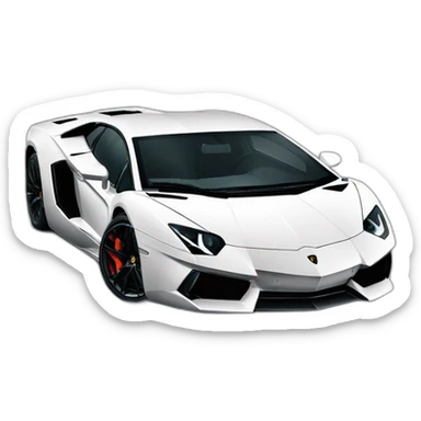 Lamborghini Aventador sticker