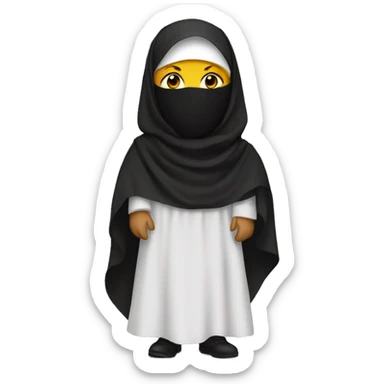 niqabi  sticker