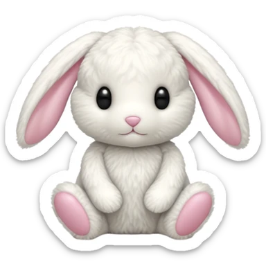 jellycat bunny sticker
