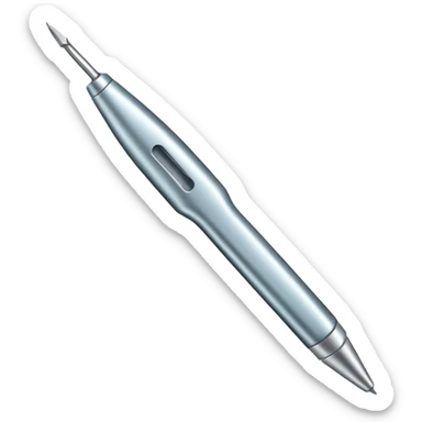 create medical scalpel sticker