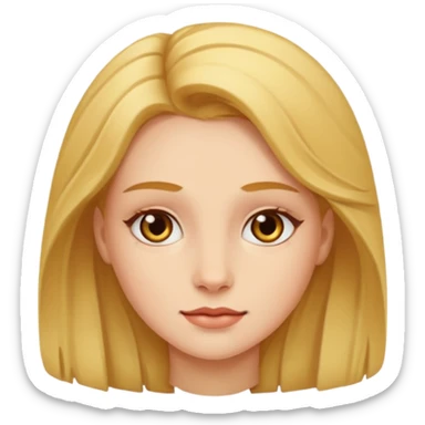 Leo woman zodiac sticker