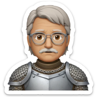 Knights with Glasses: Old knight 



















 sticker