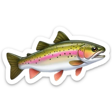 rainbow-trout sticker
