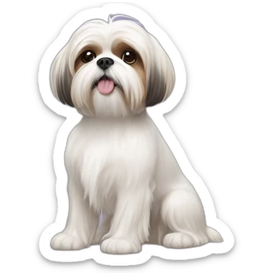 maltese-Shih Tzu sticker