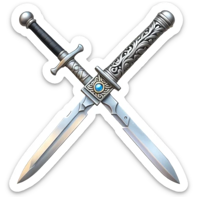 Assassin's creed hidden blade sticker
