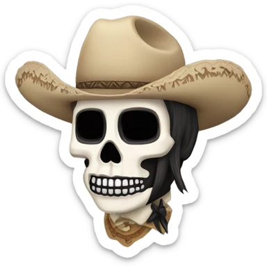 Calavera norteña  sticker