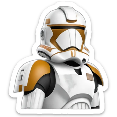 Star Wars. Clone trooper phase 2. Order Sixty Six sticker