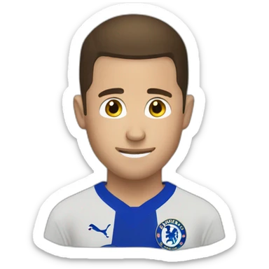 Eden hazard sticker