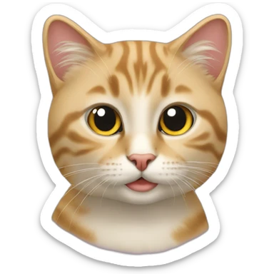 Chatte sticker