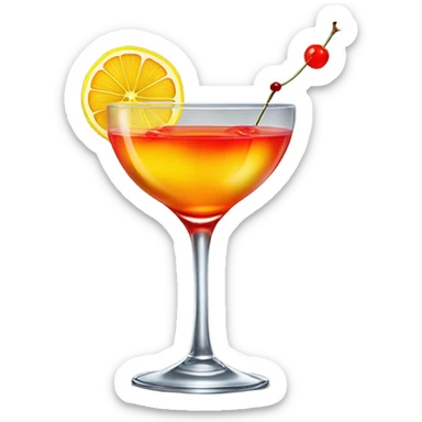 Amaretto Sour sticker
