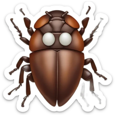 Bedbug sticker