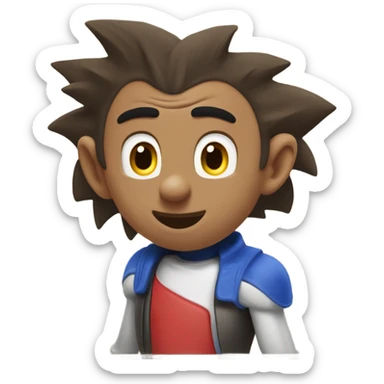 Tales sonic the hedgehog ￼ sticker