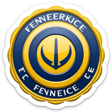 fenerbahce logo sticker