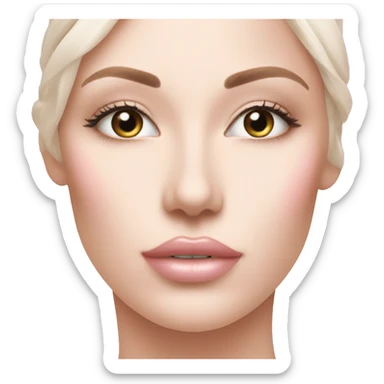 soft pink hyaluronic acid serum no logo sticker