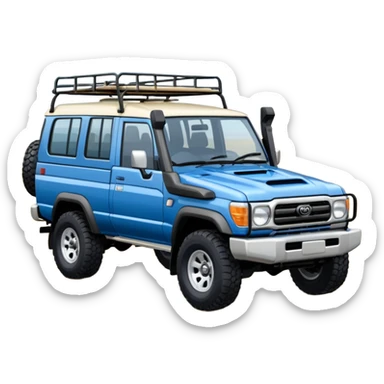 Toyota landcruiser 79 series  sticker
