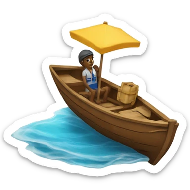 Barefoot boat licence  sticker