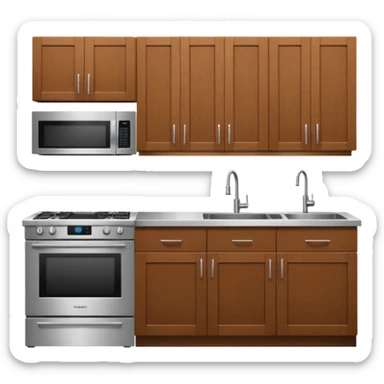 building a new kitchen sticker