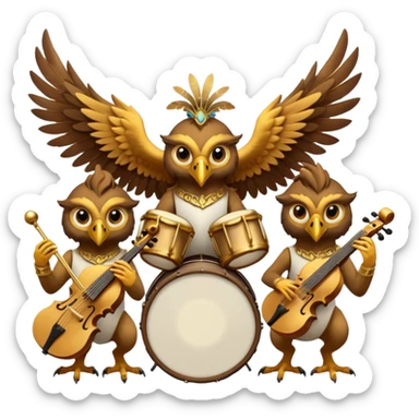 griffon as Musicians sticker