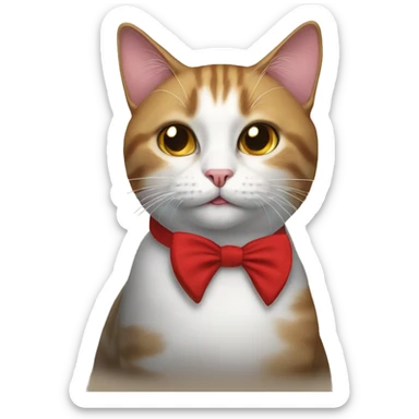 republican MAGA cat sticker