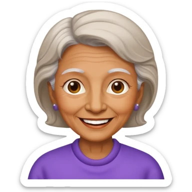 grandmother latin sticker