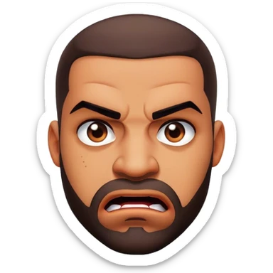 angry drake sticker
